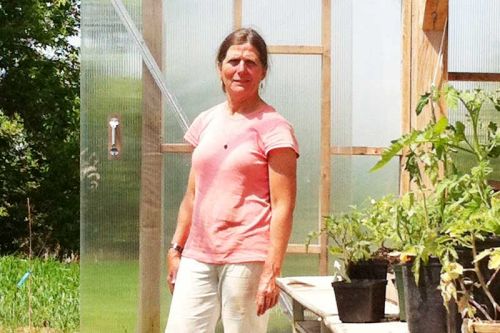 Janette Haase at Grace Centre Greenhouse